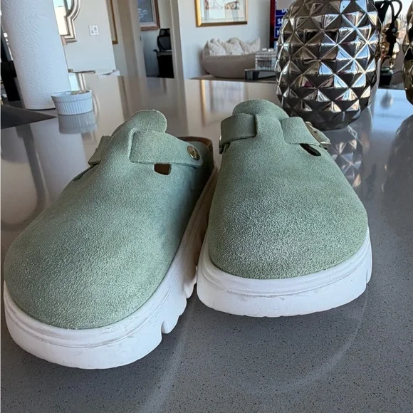 BIRKENSTOCK PAPILLIO BOSTON CHUNKY CLOG SZ 39 WORN LESS THAN 3 TIMES - Picture 12 of 12